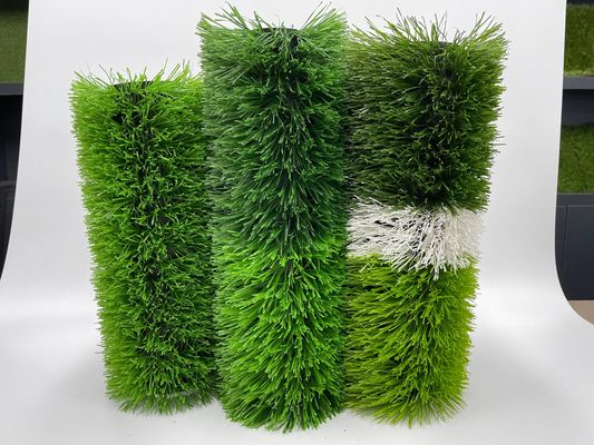 40-60mm Soccer Artificial Grass SBR Outdoor Soccer Turf